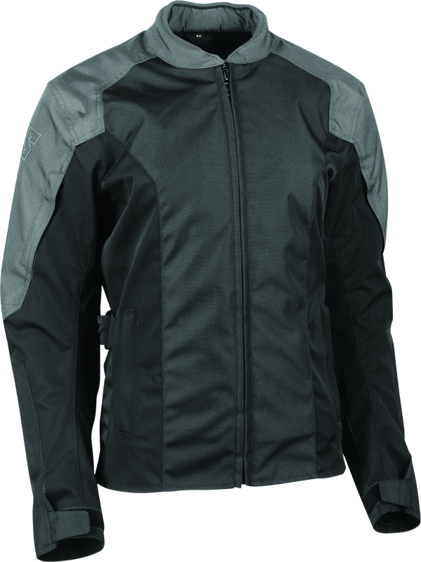 Speed and Strength Mad Dash Jacket Womens Black/Grey - Large Jackets - Textile Speed and Strength