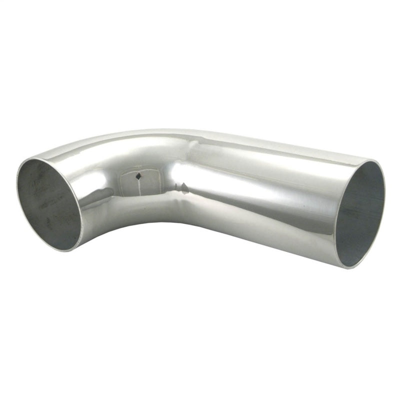 Spectre Universal Tube Elbow 3-1/2in. OD / 90 Degree Mandrel w/6in. Leg - Aluminum Aluminum Tubing Spectre