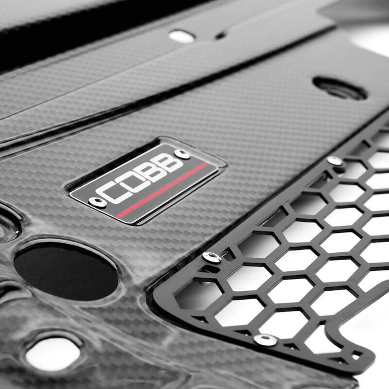 Cobb 21-23 Ford F-150 Ecoboost 3.5/2.7 Raptor/Tremor/Limited Redline Carbon Fiber Radiator Shroud Radiator Shrouds COBB