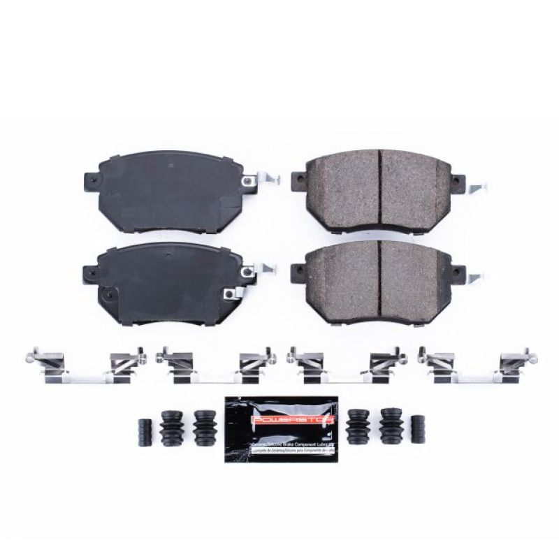 Power Stop 03-06 Infiniti FX35 Front Z23 Evolution Sport Brake Pads w/Hardware Brake Pads - Performance PowerStop
