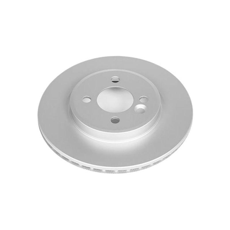 Power Stop 02-07 Mini Cooper Front Evolution High Carbon Geomet Coated Rotor Brake Rotors - OE - Cryo PowerStop