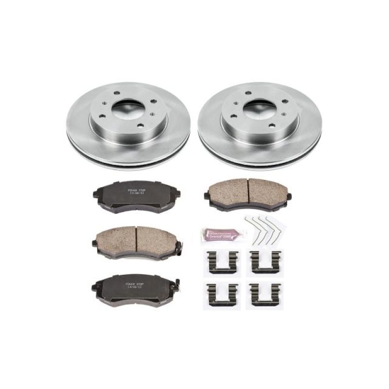 Power Stop 91-96 Infiniti G20 Front Autospecialty Brake Kit Brake Kits - OE PowerStop