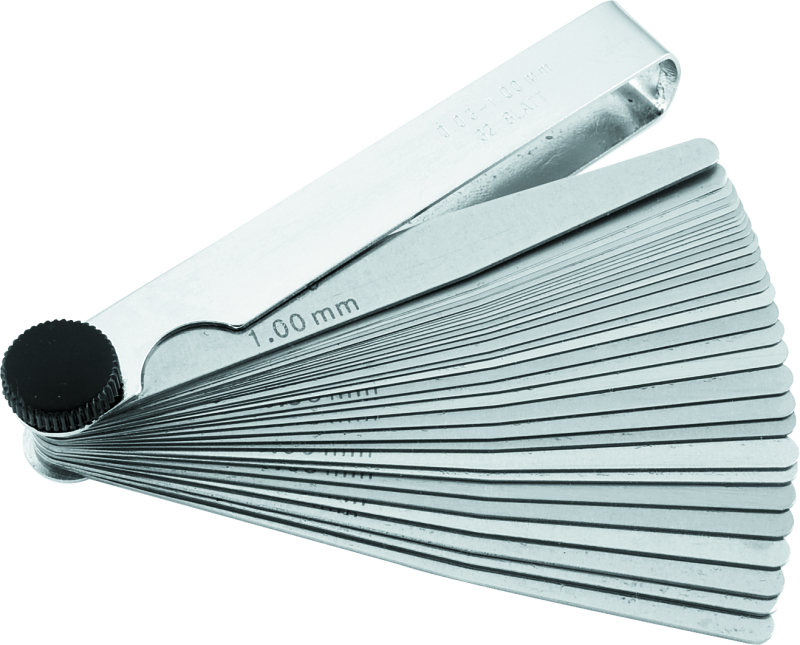 BikeMaster 32-Blade Dual-Reading Combination Feeler Gauge Set - Pack of 2 Tools BikeMaster