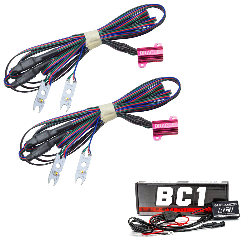 Oracle 15-17 Ford F-150 Headlight DRL Upgrade Kit - ColorSHIFT w/ BC1 Controller Headlights ORACLE Lighting