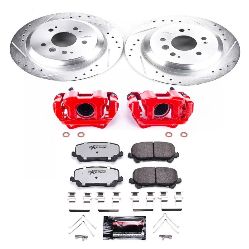 Power Stop 16-17 Honda Pilot Rear Z36 Truck & Tow Brake Kit w/Calipers Brake Kits - Performance D&S PowerStop