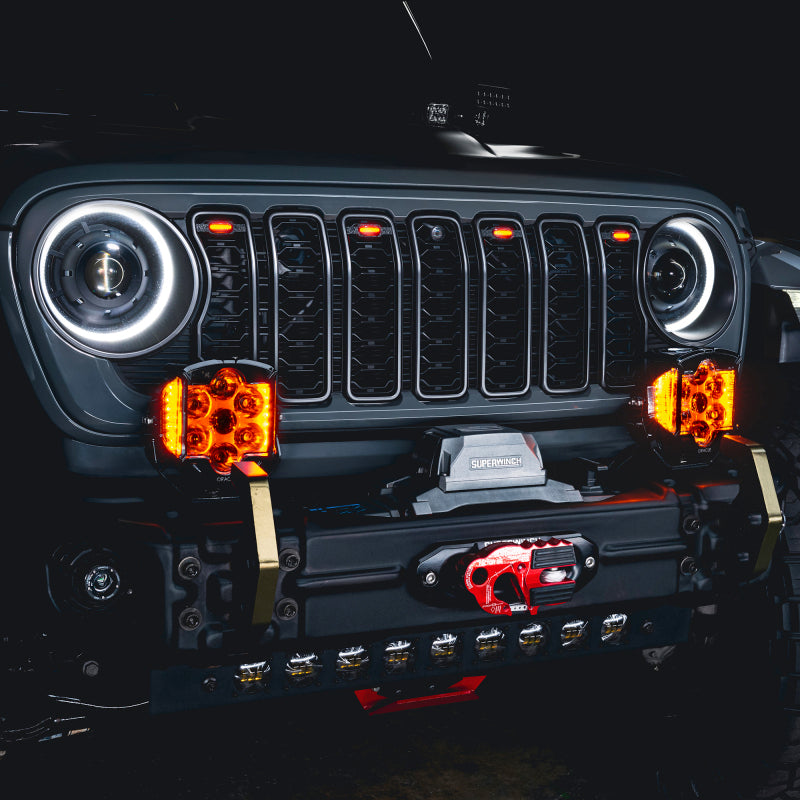 Oracle Lighting VEGA Series 7 Laser+LED Combo Auxiliary Light Pod - 6000K Light Bars & Cubes ORACLE Lighting