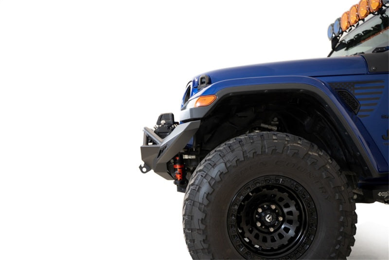 Addictive Desert Designs 18-23 Jeep Wrangler JL/JT Stealth Fighter Front Bumper Bumpers - Steel Addictive Desert Designs