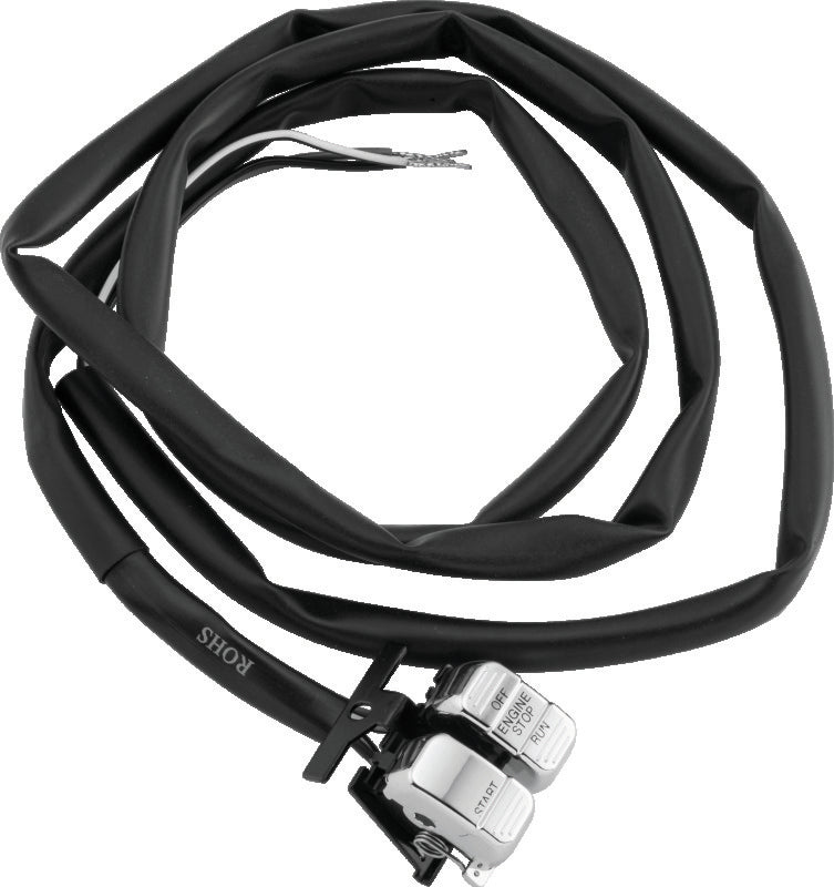 Twin Power 96-13 Big Twin XL V-Rod Chrome Engine Start Stop Switch Replaces H-D 71589-96 71684-06A Switch Panels TwinPower