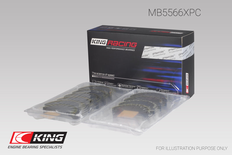 King Engine Bearings Audi/VW ABL/ ADY/ AHH/ AKS (Size 0.25) Main Bearing Set Bearings King Engine Bearings