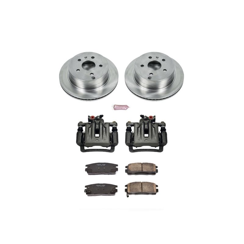 Power Stop 10-17 Chevrolet Equinox Rear Autospecialty Brake Kit w/Calipers Brake Kits - OE PowerStop
