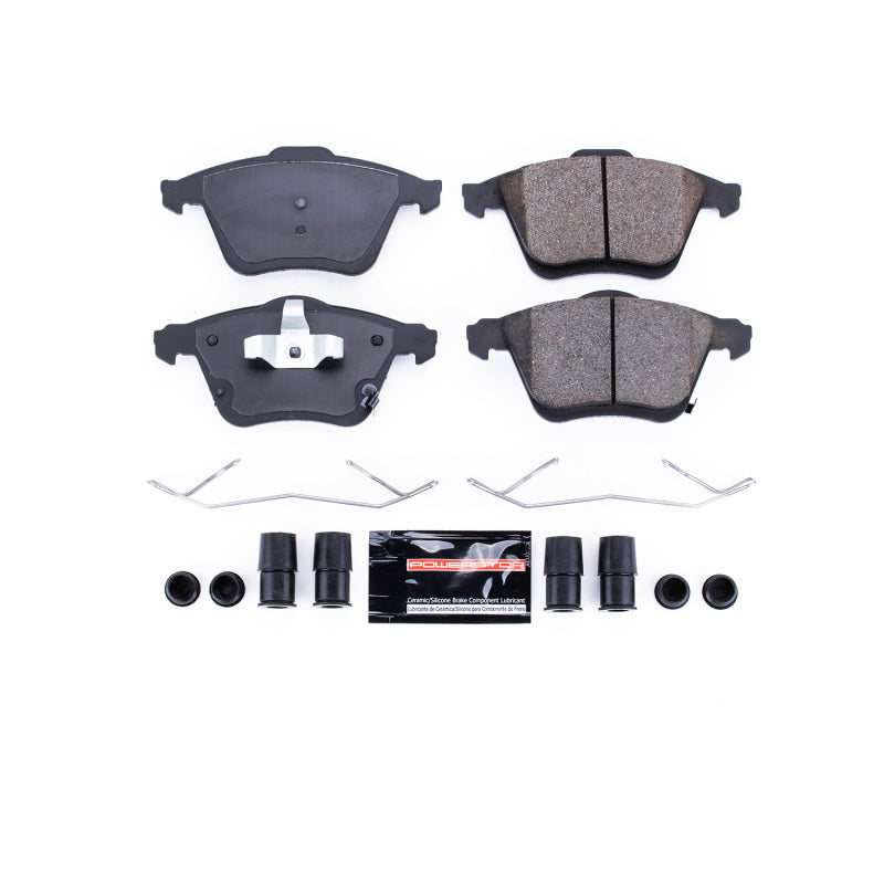 Power Stop 06-07 Mazda 6 Front Z23 Evolution Sport Brake Pads w/Hardware Brake Pads - Performance PowerStop
