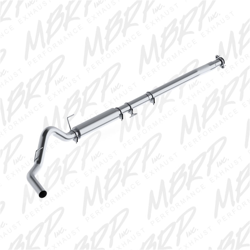 MBRP 2011-2014 Ford F-150 3.5L V6 EcoBoost 4in Cat Back Single Side AL P Series Exhaust Catback MBRP