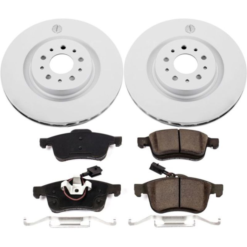 Power Stop 15-18 Ram ProMaster City Front Z17 Evolution Geomet Coated Brake Kit Brake Kits - Performance Blank PowerStop