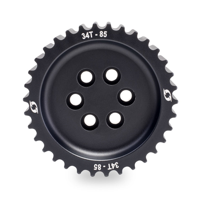 KraftWerks Cogged Pulley - 85mm Cogged 64mm Width (6 Bolt / Must Use Adapter Hub) Supercharger Pulleys KraftWerks