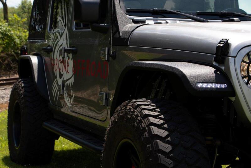 Fishbone Offroad 2018+ Jeep Wrangler JL/Gladiator Front Fenders Elite Steel Fenders Fishbone Offroad