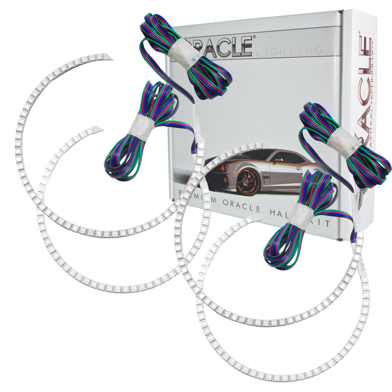 Oracle Ford F250/350 11-16 Halo Kit (Round Ring Design) - ColorSHIFT w/ Simple Controller Headlights ORACLE Lighting