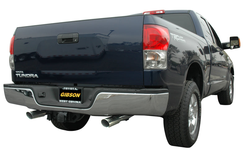 Gibson 07-19 Toyota Tundra Limited 5.7L 2.5in Cat-Back Dual Split Exhaust - Stainless Catback Gibson