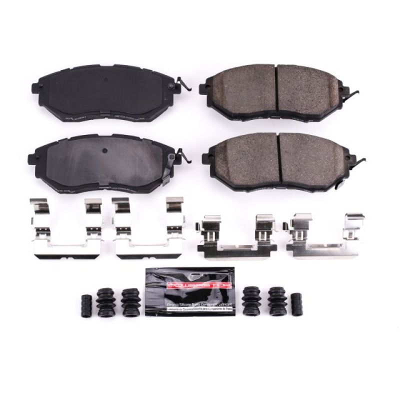 Power Stop 06-07 Subaru B9 Tribeca Front Z23 Evolution Sport Brake Pads w/Hardware Brake Pads - Performance PowerStop