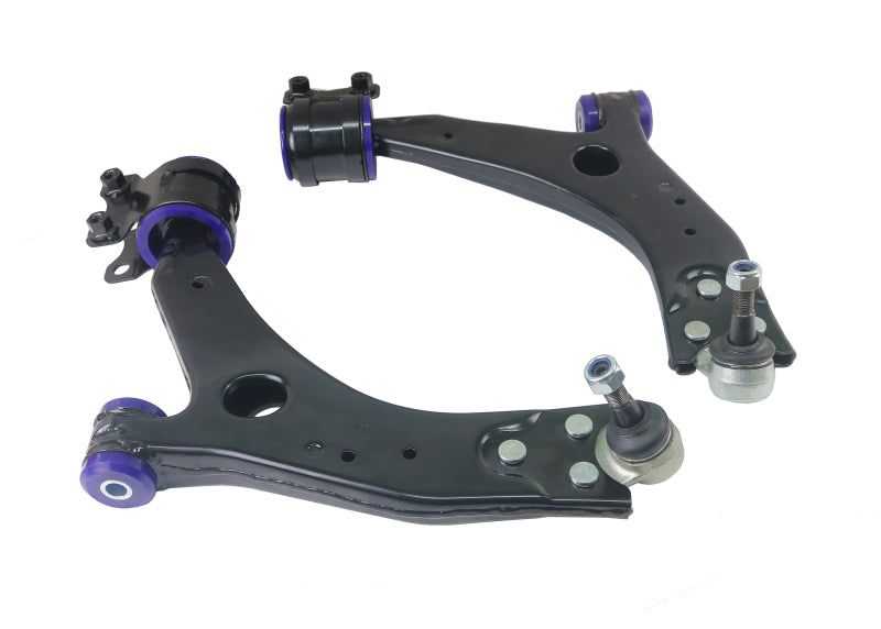 Superpro 05-11 Ford Focus LS/LT/LV Volvo S40/V50 and C70/18mm Front Lower Control Arm Assembly Kit Control Arms Superpro