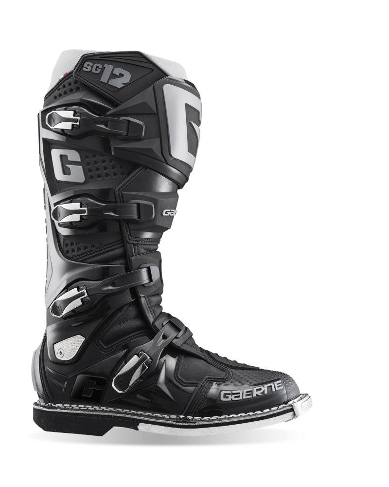 Gaerne SG12 Boot Black Size - 11 Motorcycle Boots Gaerne