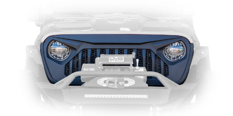 DV8 Offroad 2018+ Jeep JL/ Gladiator Angry Grill Grilles DV8 Offroad