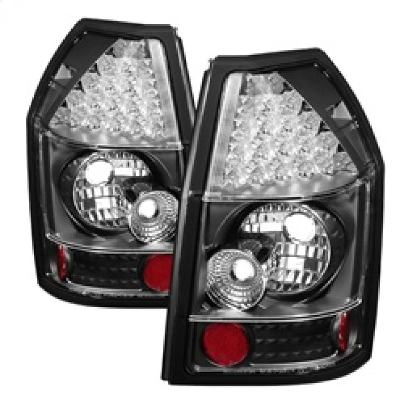 Spyder Dodge Magnum 05-08 LED Tail Lights Black ALT-YD-DMAG05-LED-BK Tail Lights SPYDER