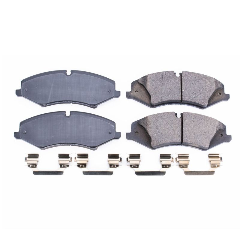 Power Stop 2010 Land Rover LR4 Front Z17 Evolution Ceramic Brake Pads w/Hardware Brake Pads - OE PowerStop