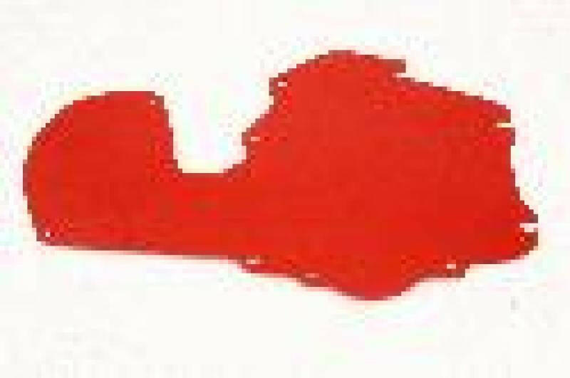 BMR 68-72 A-Body A/C Delete Panel (Aluminum) - Red Other Body Components BMR Suspension