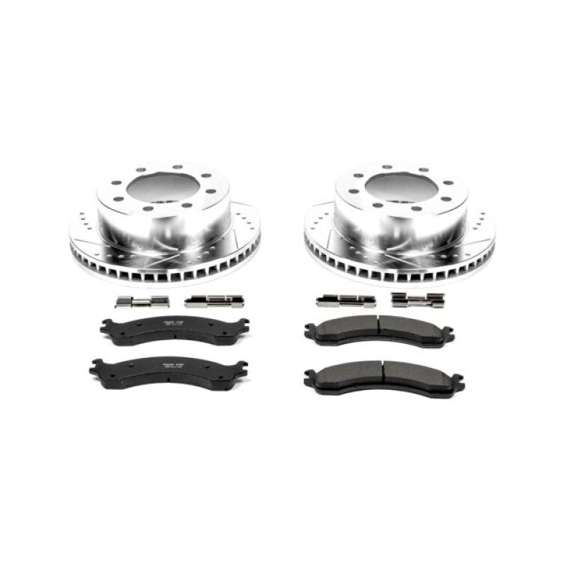 Power Stop 00-02 Dodge Ram 2500 Front Z23 Evolution Sport Brake Kit Brake Kits - Performance D&S PowerStop
