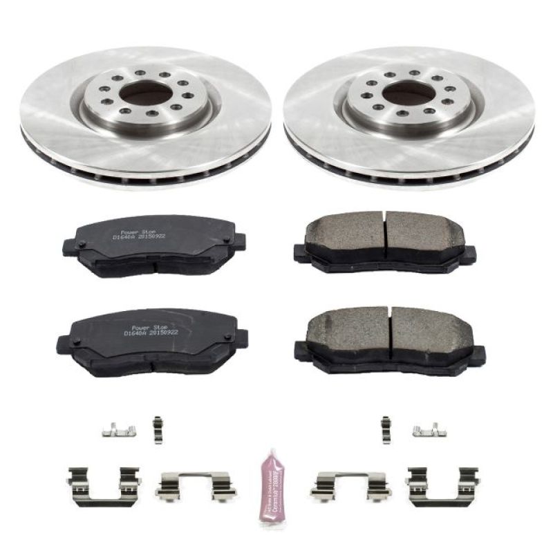 Power Stop 15-17 Chrysler 200 Front Autospecialty Brake Kit Brake Kits - OE PowerStop
