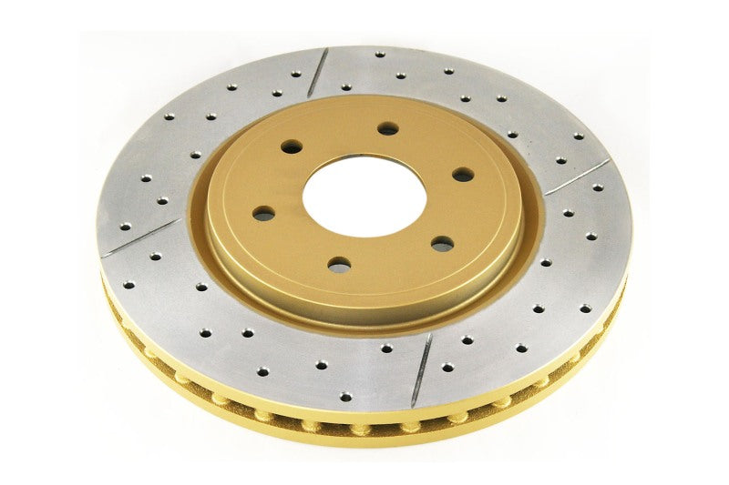 DBA 04-12 Nissan Pathfinder 4.0L Front Drilled & Slotted Street Series Rotor Brake Rotors - Slot & Drilled DBA