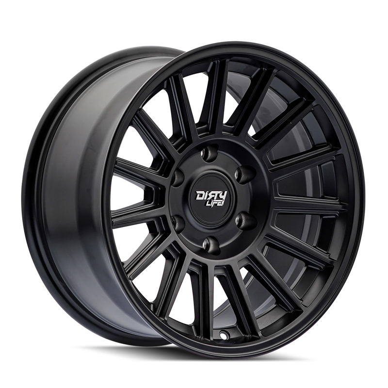 Dirty Life Journey 9316 17x8.5 / 6x139.7 BP / 0mm Offset / 106mm Hub Matte Black Wheel Wheels - Cast Dirty Life