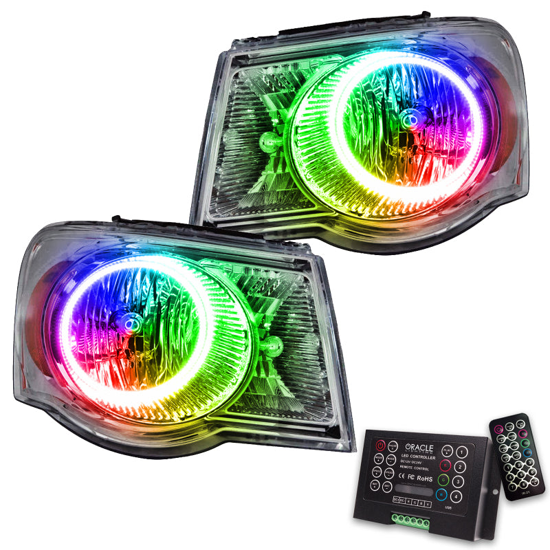 Oracle 07-09 Chrysler Aspen SMD HL - ColorSHIFT w/ 2.0 Controller Headlights ORACLE Lighting