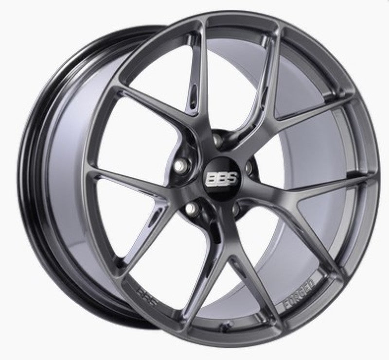 BBS FI-R 19x9.5 5x120 ET22 CB72.5 Platinum Gloss Wheel -82mm PFS/Clip Req Wheels - Forged BBS