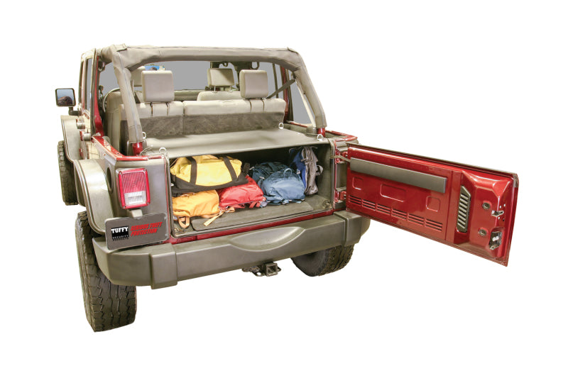 Tuffy Jk Unlimited Tailgate Enclosure- Blk 0710 Jk 4Dr Cargo Boxes & Bags Tuffy Products