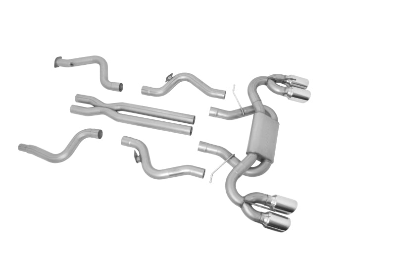 Gibson 17-22 Chevrolet Camaro ZL1 6.2L 3in Cat-Back Dual Exhaust - Stainless Catback Gibson