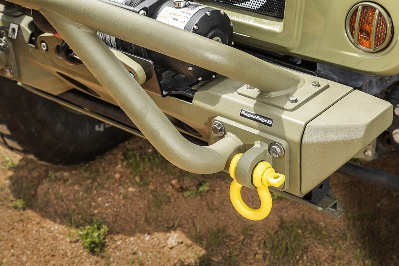 Rugged Ridge Yellow 3/4in D-Rings Shackle Kits Rugged Ridge