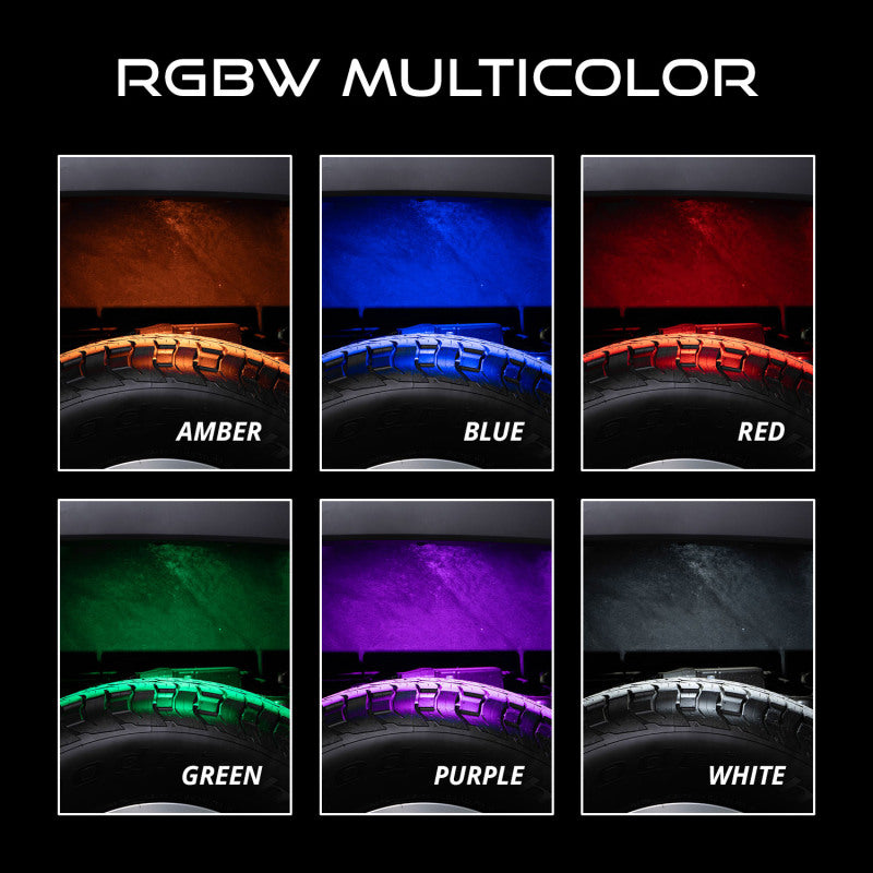 Diode Dynamics Stage Series SXS Rock Light Installer Kit RGBW M8 (4-pack) Light Accessories and Wiring Diode Dynamics