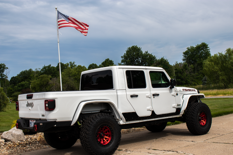 Fishbone Offroad 2018+ Jeep Gladiator JT Scale Armor Body Armor & Rock Rails Fishbone Offroad