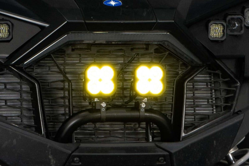 Diode Dynamics SS3 LED Bumper 1 In Roll Bar Kit Sport - Yellow Combo (Pair) Light Accessories and Wiring Diode Dynamics