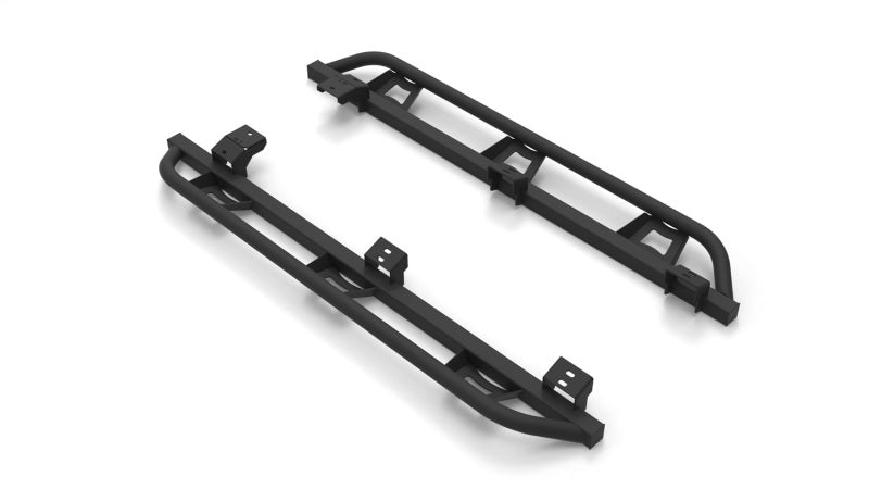 N-Fab Trail Slider Steps 10-20 Toyota 4Runner (Excl. 10-19 Limited / 10-13 SR5) - Textured Black Body Armor & Rock Rails N-Fab