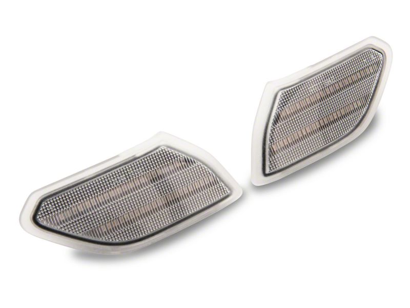 Raxiom 18-23 Jeep Wrangler JL Axial Series LED Fender Flare Marker Lights- Clear Light Accessories and Wiring Raxiom