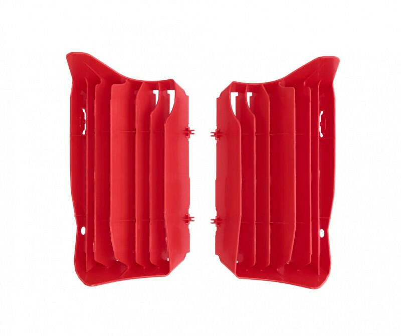 Cycra 21-24 Honda CRF250R-450RX Radiator Louvers - Red Plastics Cycra
