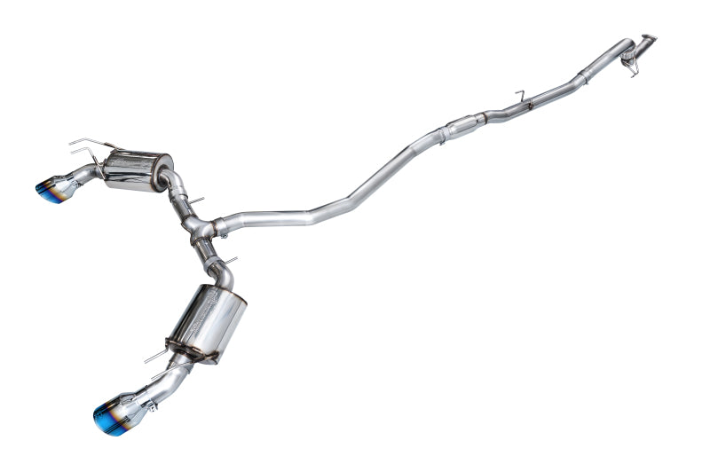 AWE 22-26 Civic Si / Acura Integra Touring Edition Dual Vapor Blue Exhaust Catback AWE Tuning