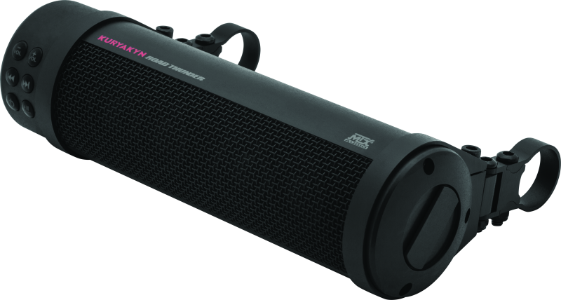 Kuryakyn Road Thunder Plus Sound Bar Satin Black Audio Kuryakyn