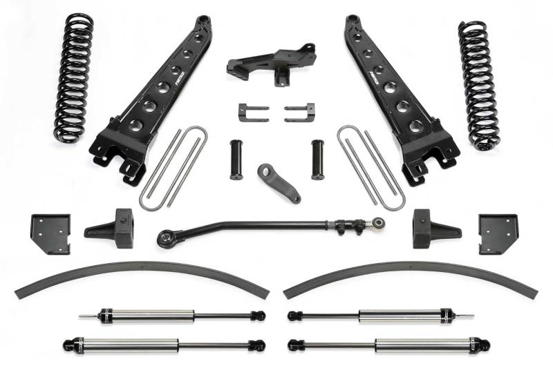 Fabtech 17-21 Ford F250/F350 4WD Diesel 8in Rad Arm Sys w/Coils & Dlss Shks Lift Kits Fabtech
