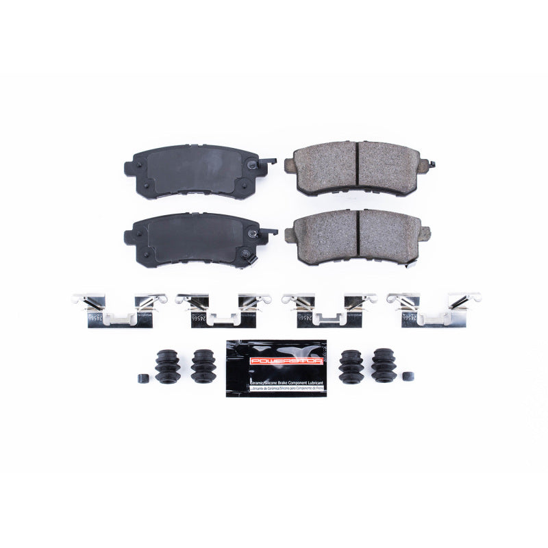 Power Stop 11-13 Infiniti QX56 Rear Z23 Evolution Sport Brake Pads w/Hardware Brake Pads - Performance PowerStop