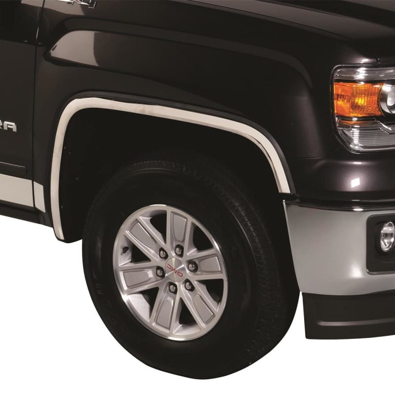 Putco 14-15 GMC Sierra LD - Full (Replaces or Fits on top of the OEM Fender trim) SS Fender Trim Exterior Trim Putco