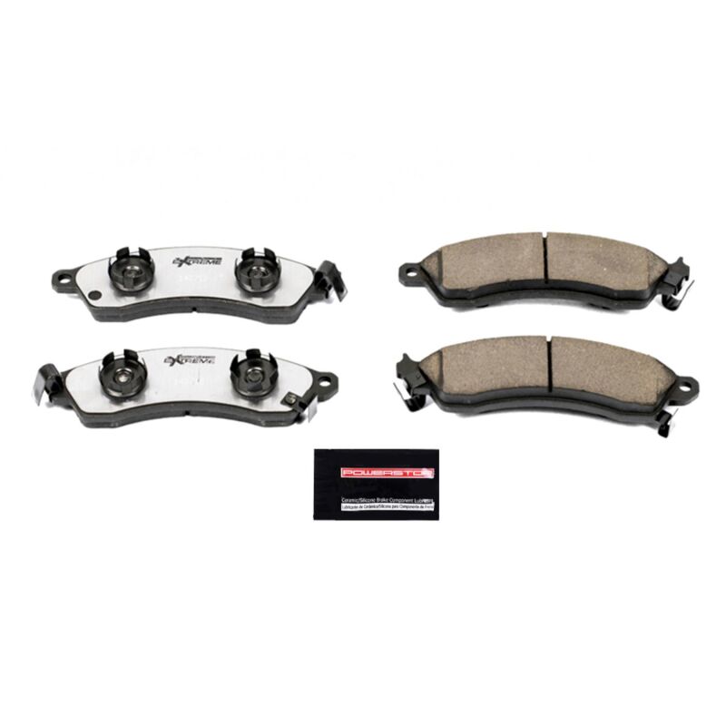 Power Stop 87-92 Chevrolet Camaro Front Z26 Extreme Street Brake Pads w/Hardware Brake Pads - Performance PowerStop