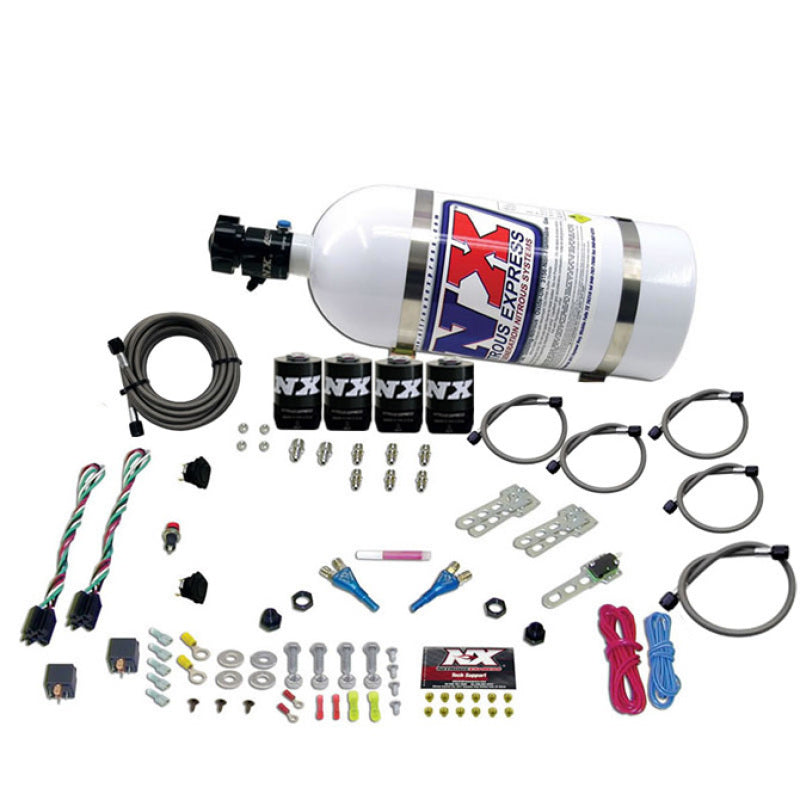 Nitrous Express Dodge EFI Dual Stage Nitrous Kit (50-150HP x 2) w/10lb Bottle Nitrous Systems Nitrous Express